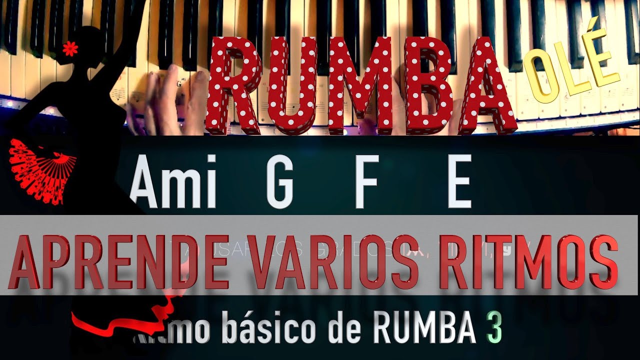 6 RITMO DE RUMBA  #pianofacil #aprenderpiano #tutorialpiano