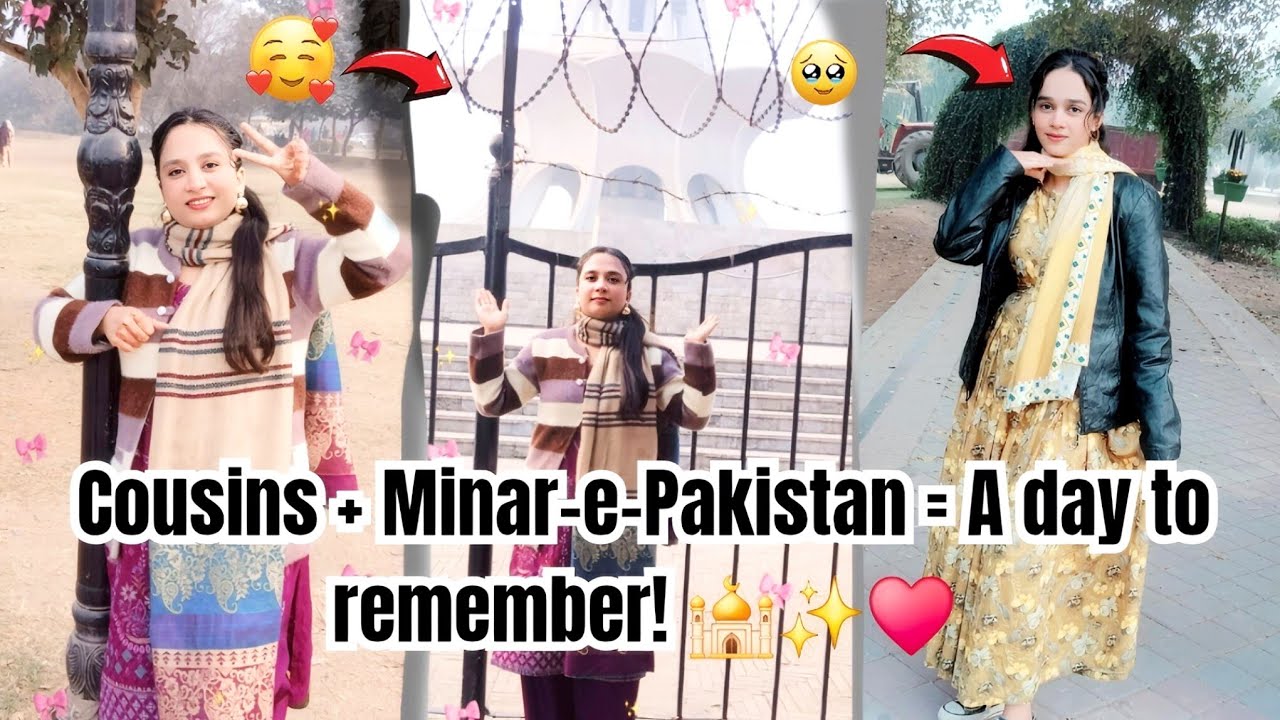 MINAR E PAKISTAN & BADSHAHI MASJID VISIT❤️😍 // NABI PAK KE TABARKAT😍 FIRST TIME VISIT 🥹 *REACTION *