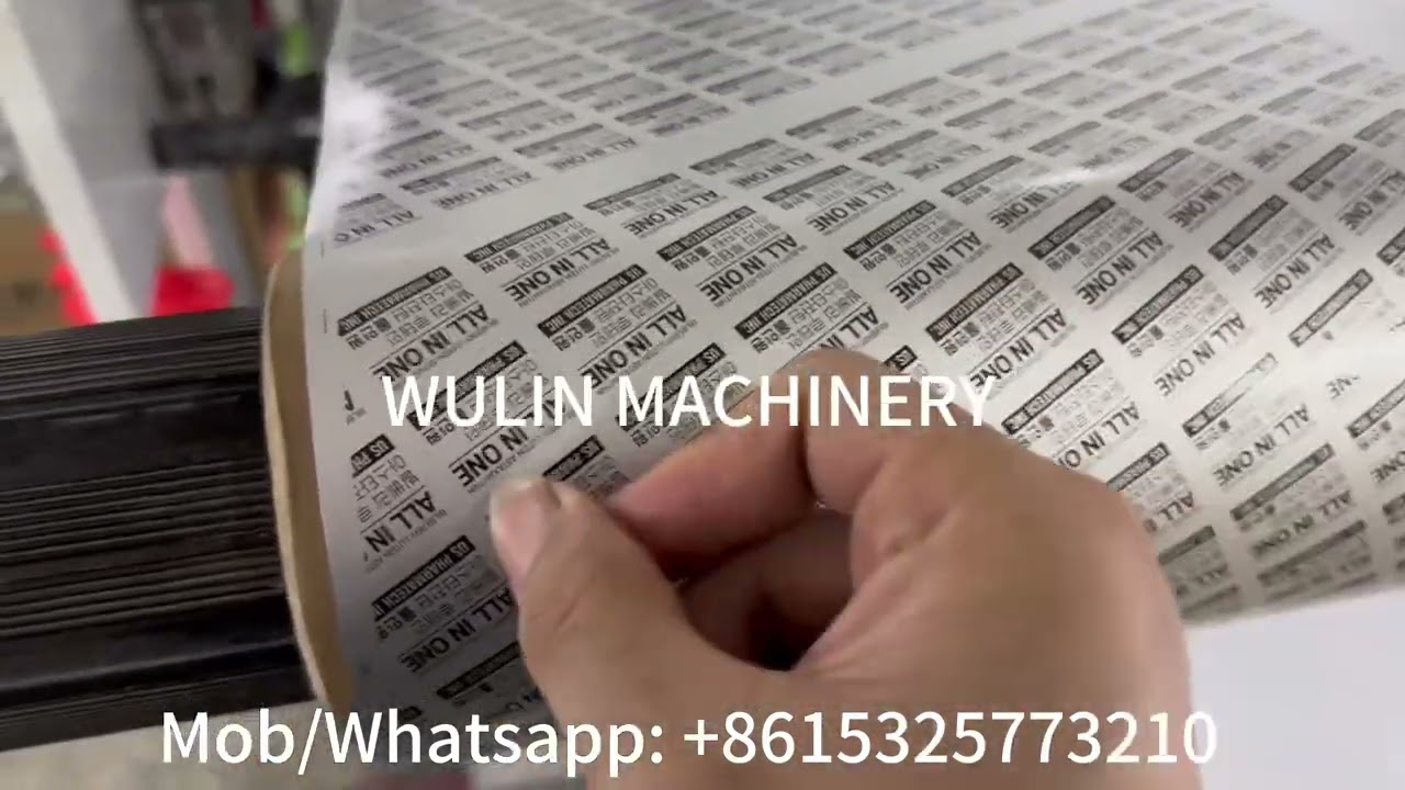 Flexo printing machine with LED UV dryers (print on Aluminum foil)