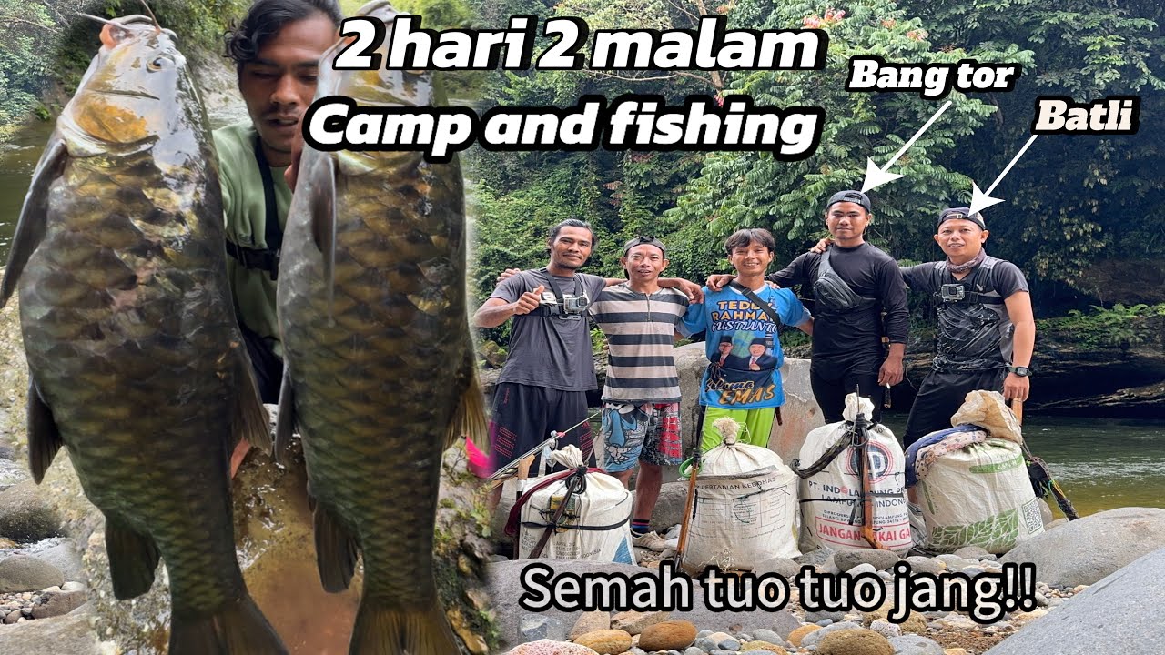 2hari 2 malam mencari ikan  dan bermalam di sungai batang muar @bangtorfishing766 dan @batlichannel 