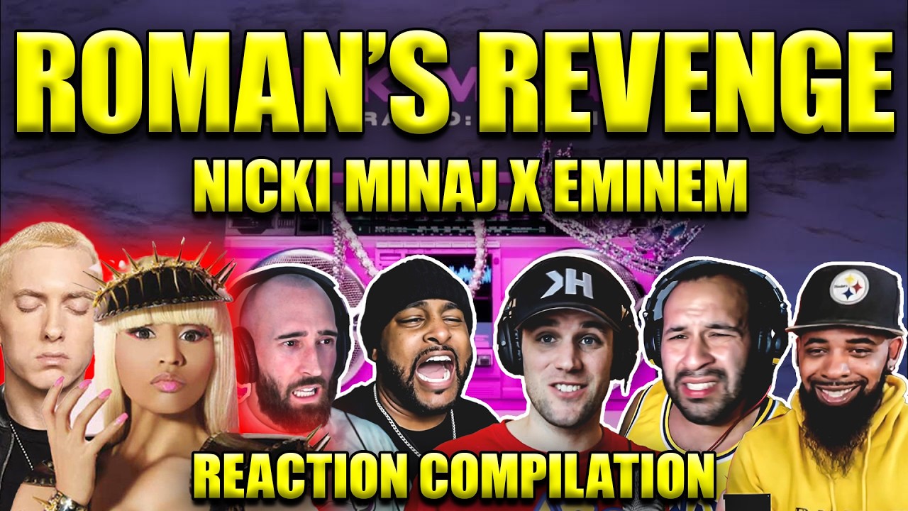 Nicki Minaj ft. Eminem &ndash; Roman&rsquo;s Revenge Reaction 🔥 | Eminem Went INSANE