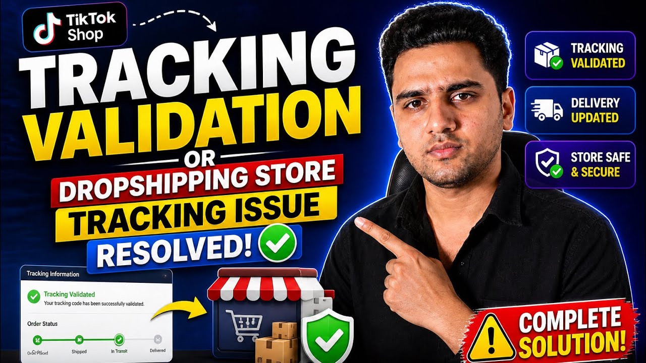 TikTok Shop Tracking Validation or Dropshipping Store Tracking Issue Resolved |Esteem Commerce