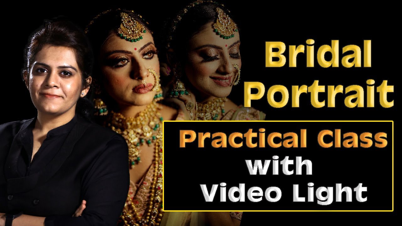 Bridal Photography PRACTICAL CLASS with Video Lights for Professional Wedding Photographers in Hindi