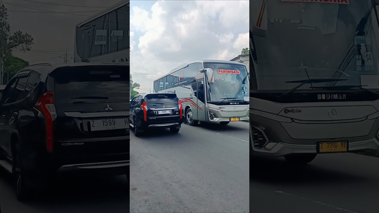 Bus Budiman Pariwisata JB5 4E07 | #bus #busmania #automobile #buspariwisata #shorts #shortvideo