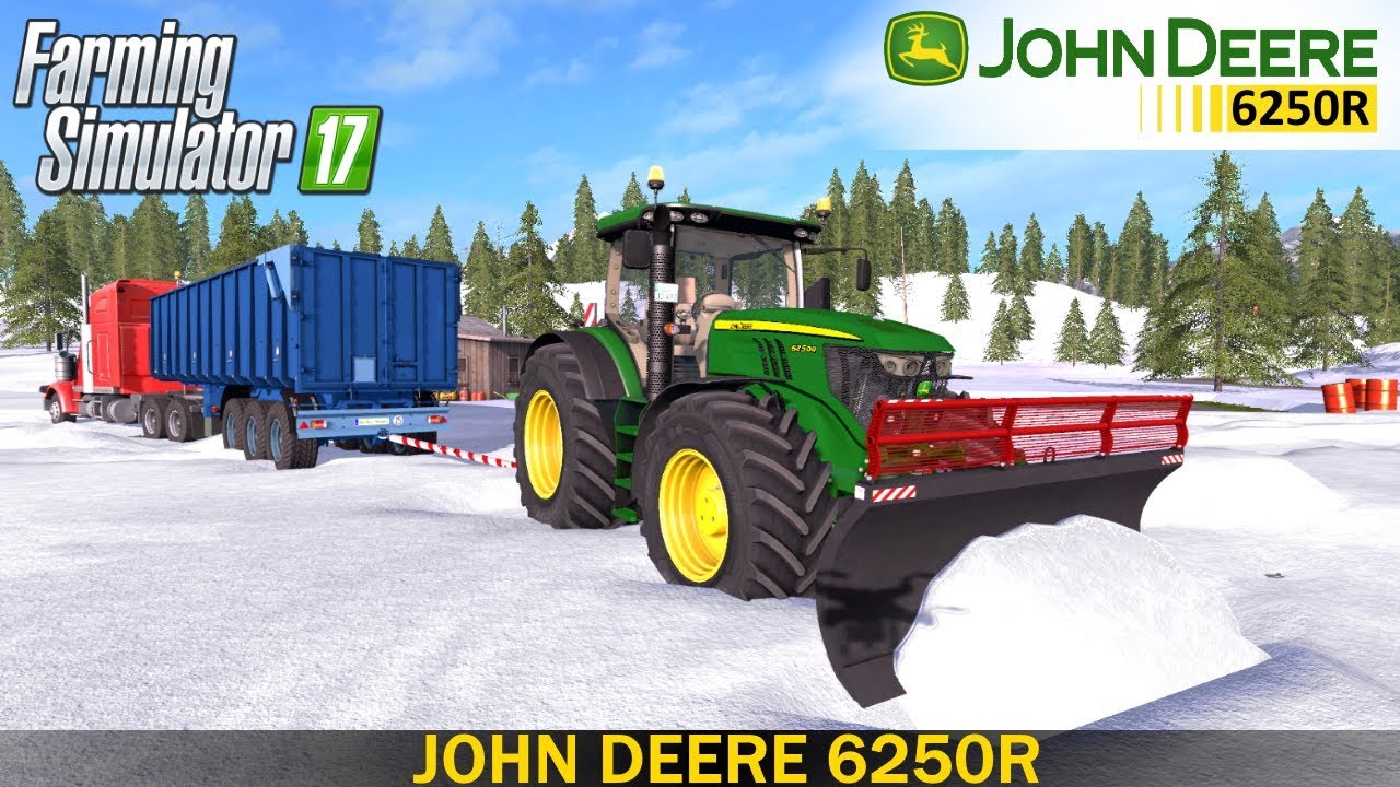 Farming Simulator 17 JOHN DEERE 6250R TRACTOR