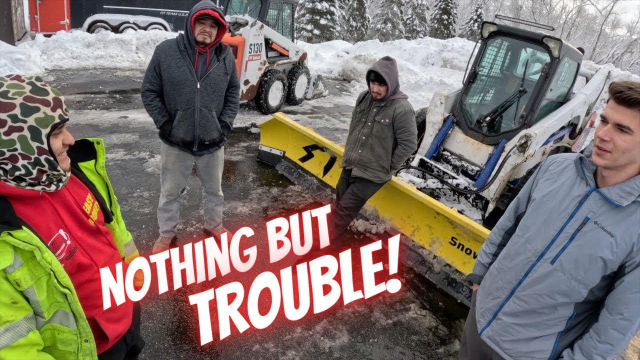 Blizzard of problems! Powers out! Stuck again!