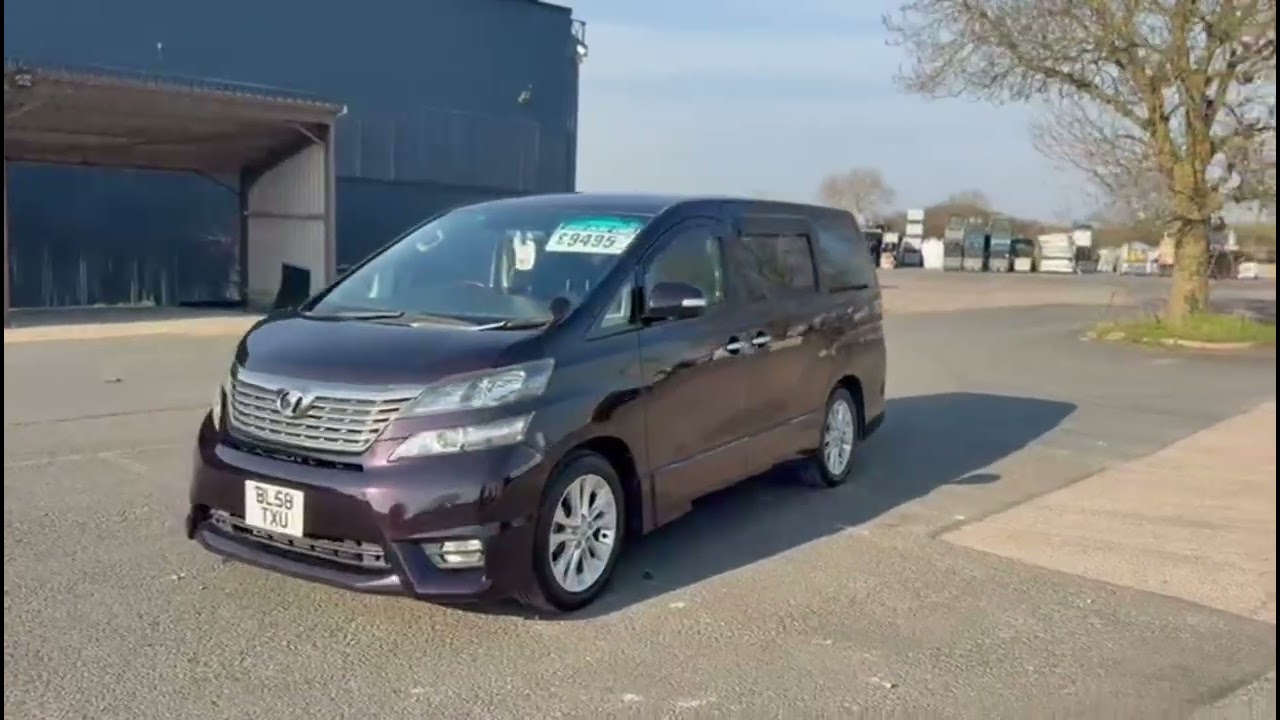 Потрясающий фиолетовый металлик Vellfire O34 💜