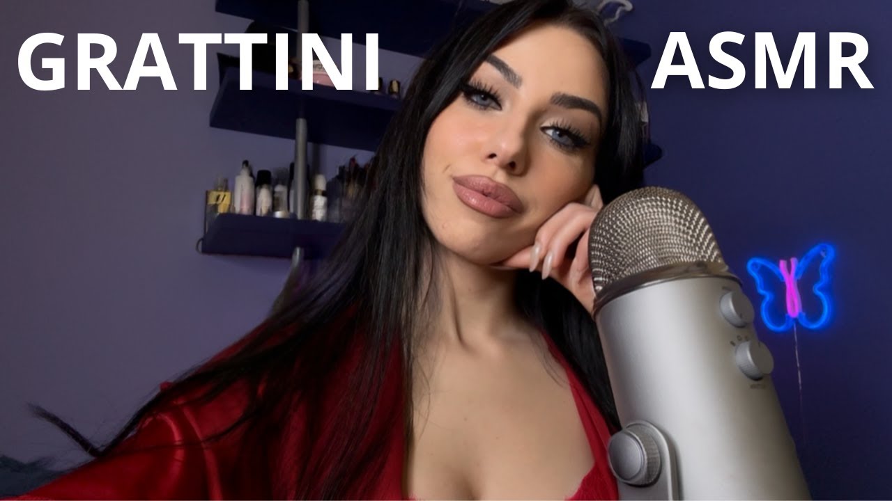 ASMR - Cose che mi fanno addormentare ( grattini, hand movements, mouth sounds & more)