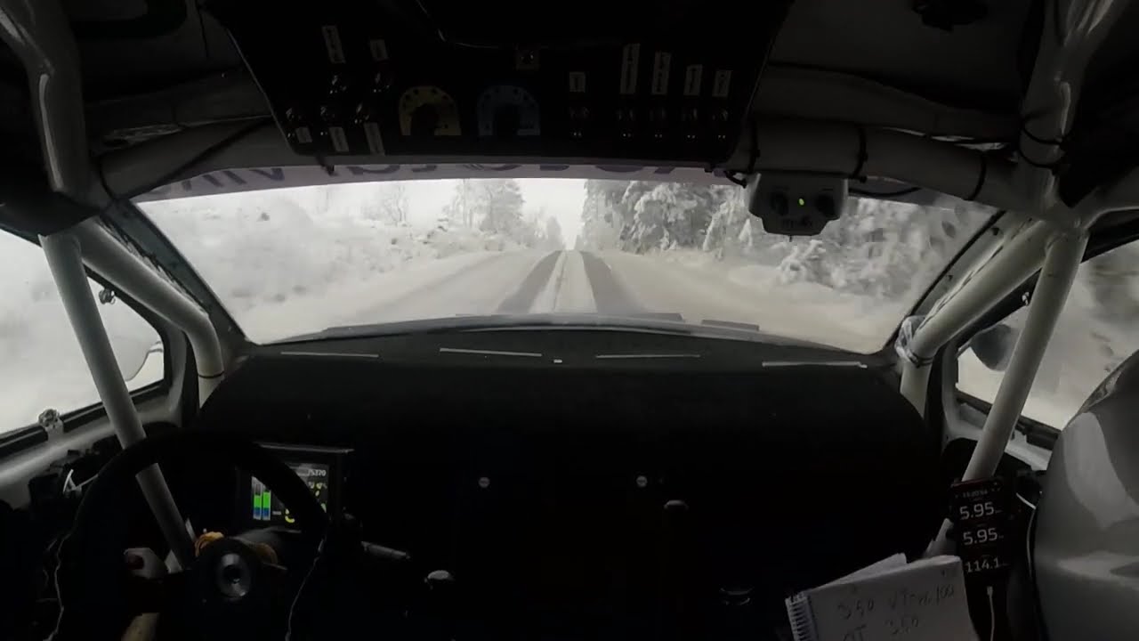 Toivakka ralli 2026 EK3 incar, Kaskinen/ Yläsaari, Citroen C4