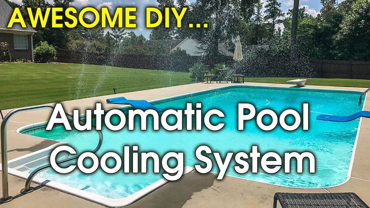 How to Cool Swimming Pool - DIY Pool Fountain