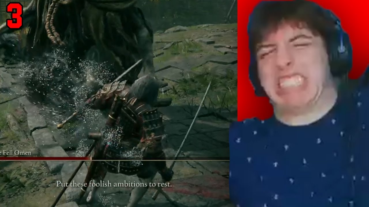 My first Elden Ring boss fight was absolutely brutal...