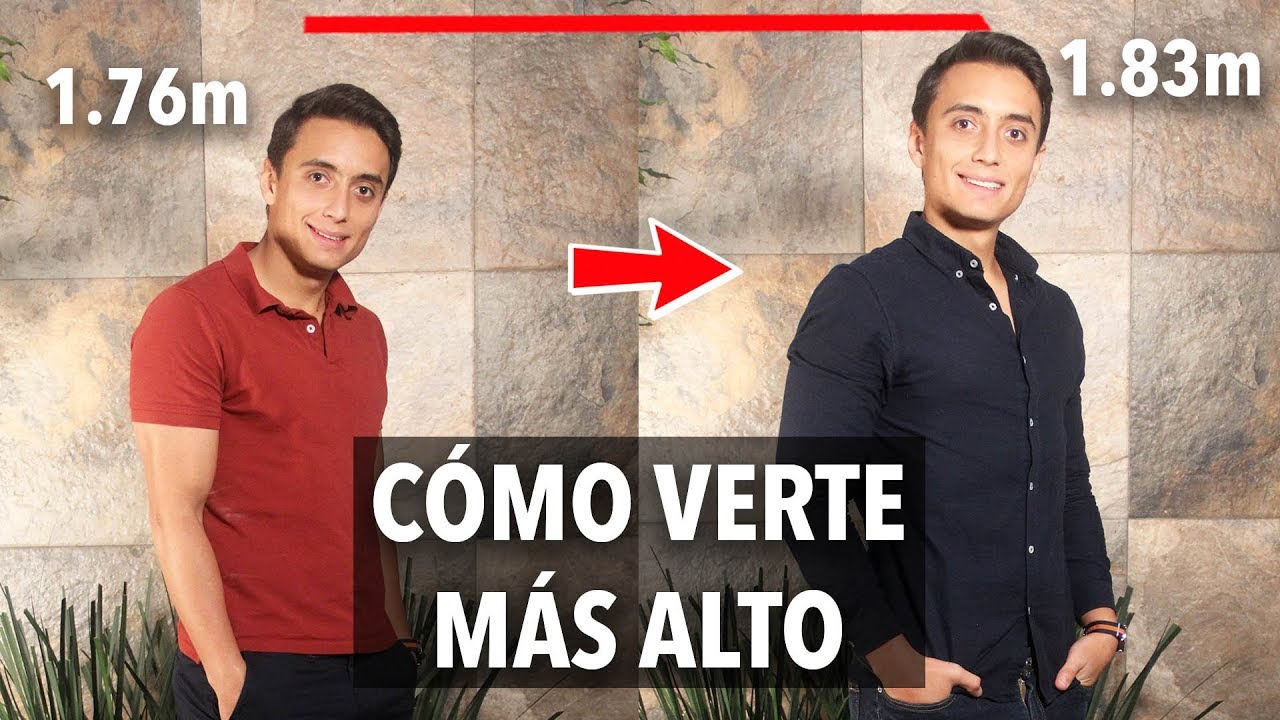 5 SECRETOS para lucir más ALTO – ¡Nadie se atreve a decirlo!