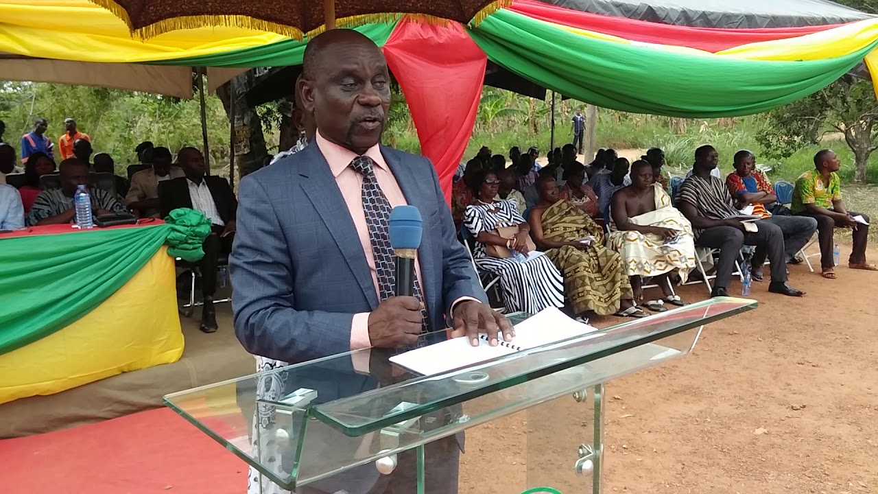 In his inaugural address. Hon. Maj. Rtd Derrick Oduro urged all to contribute their quote to make th