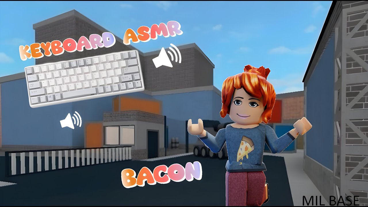 PLAYING MM2 AS BACON *Keyboard ASMR*