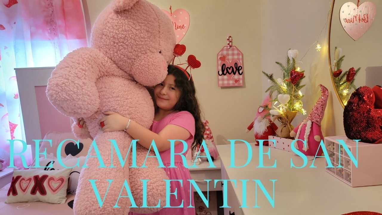 ROOM TOUR DE MI RECAMARA DE SAN VALENTIN