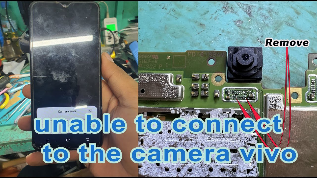 Unable to connect to the camera Vivo Y91 Y93 Y95 V1816