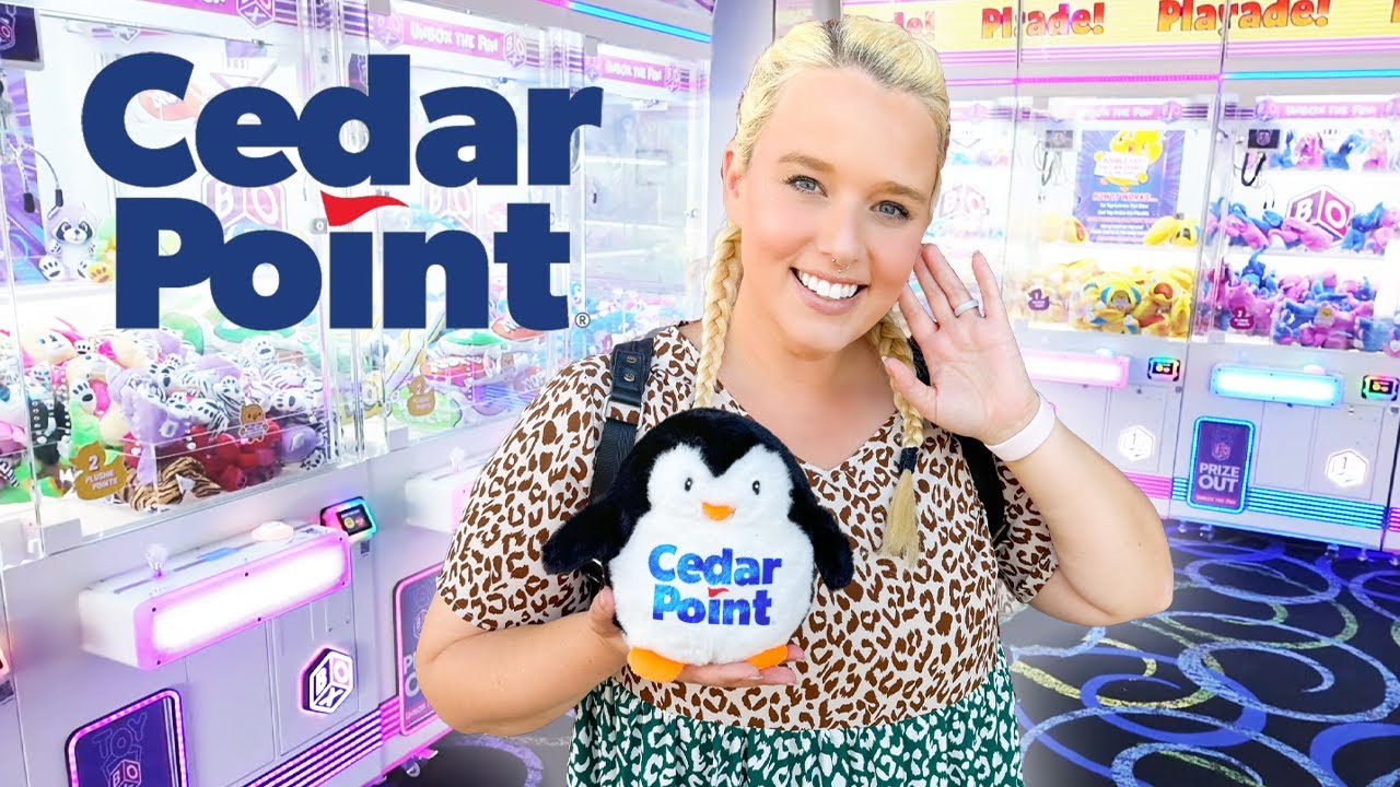 All Claw Machine Arcade at Cedar Point!