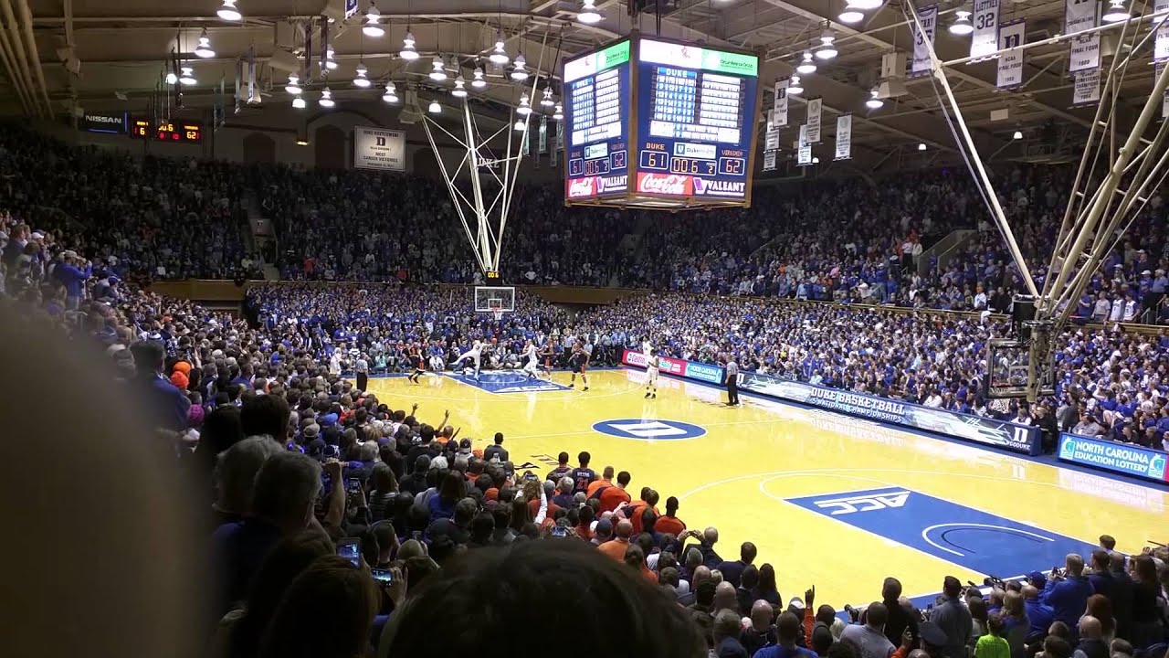 Duke's game winner in Cameron Indoor Stadium.