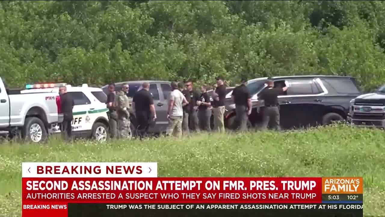 Second assassination attempt on former President Donald Trump