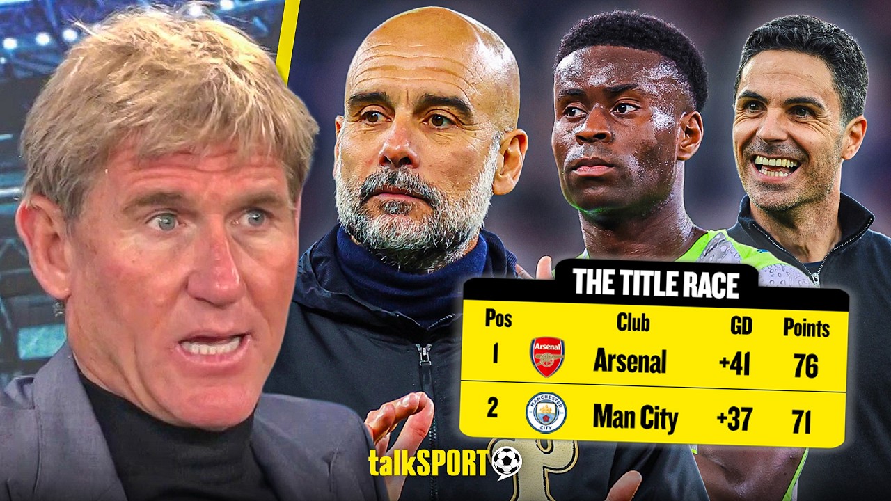 Simon Jordan REACTS to Man City SLIPPING in Title Race as Arsenal CLOSE IN on the Premier League
