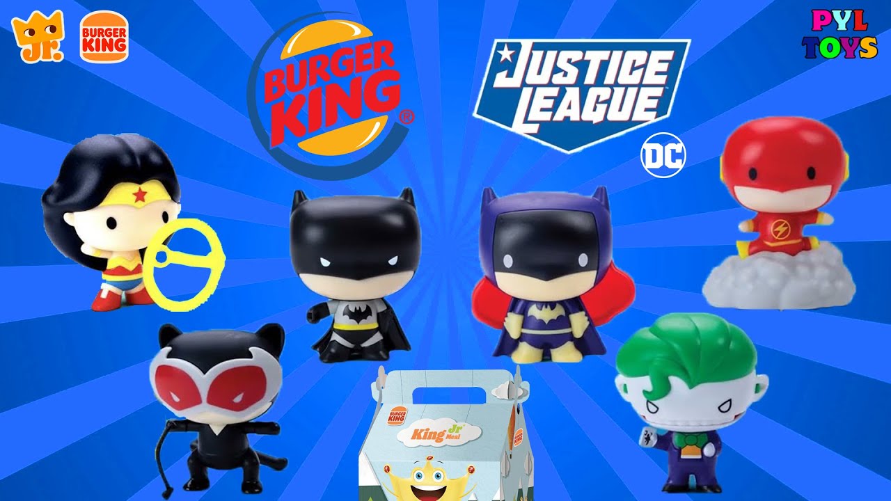 Burger King Colección Completa Justice League DC