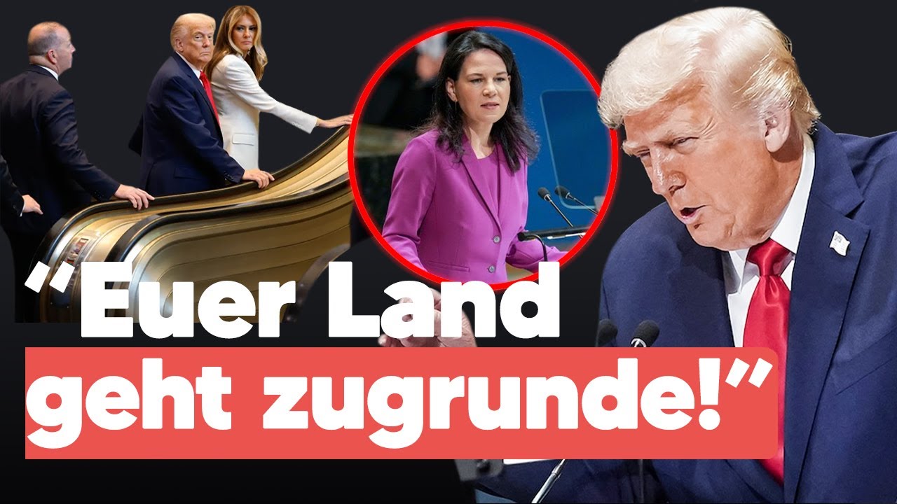Trump attackiert Deutschland & UN – Baerbock schaut zu! (Auf Deutsch)