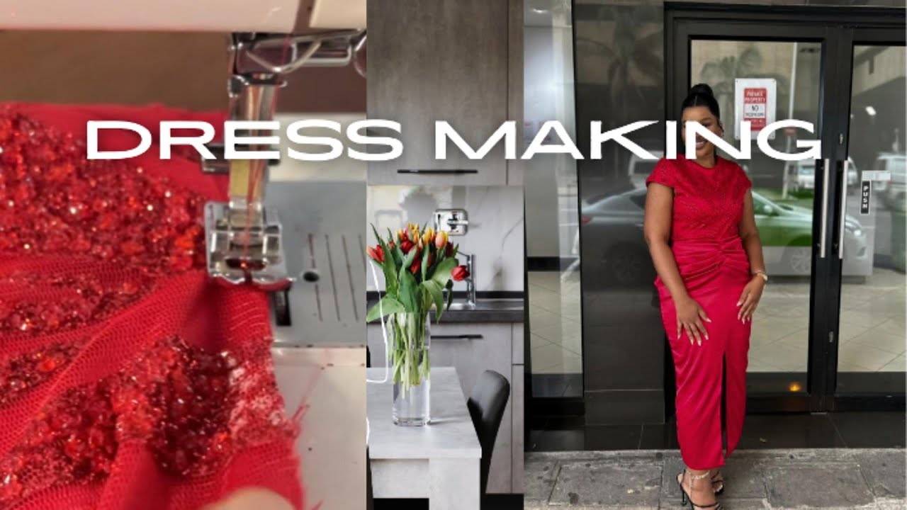 I Made This Elegant Dress ✨ | Dress Making & Final Reveal