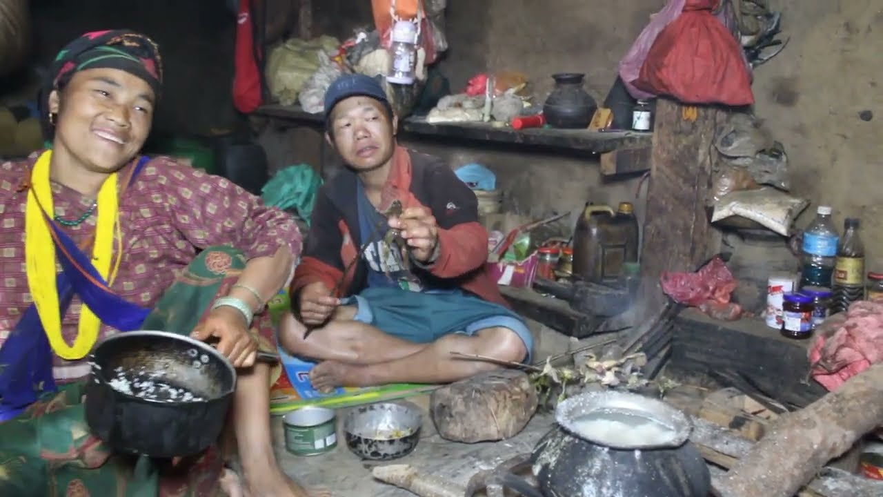 Organic village life || Cooking sukuti and farsi vegetables in the village