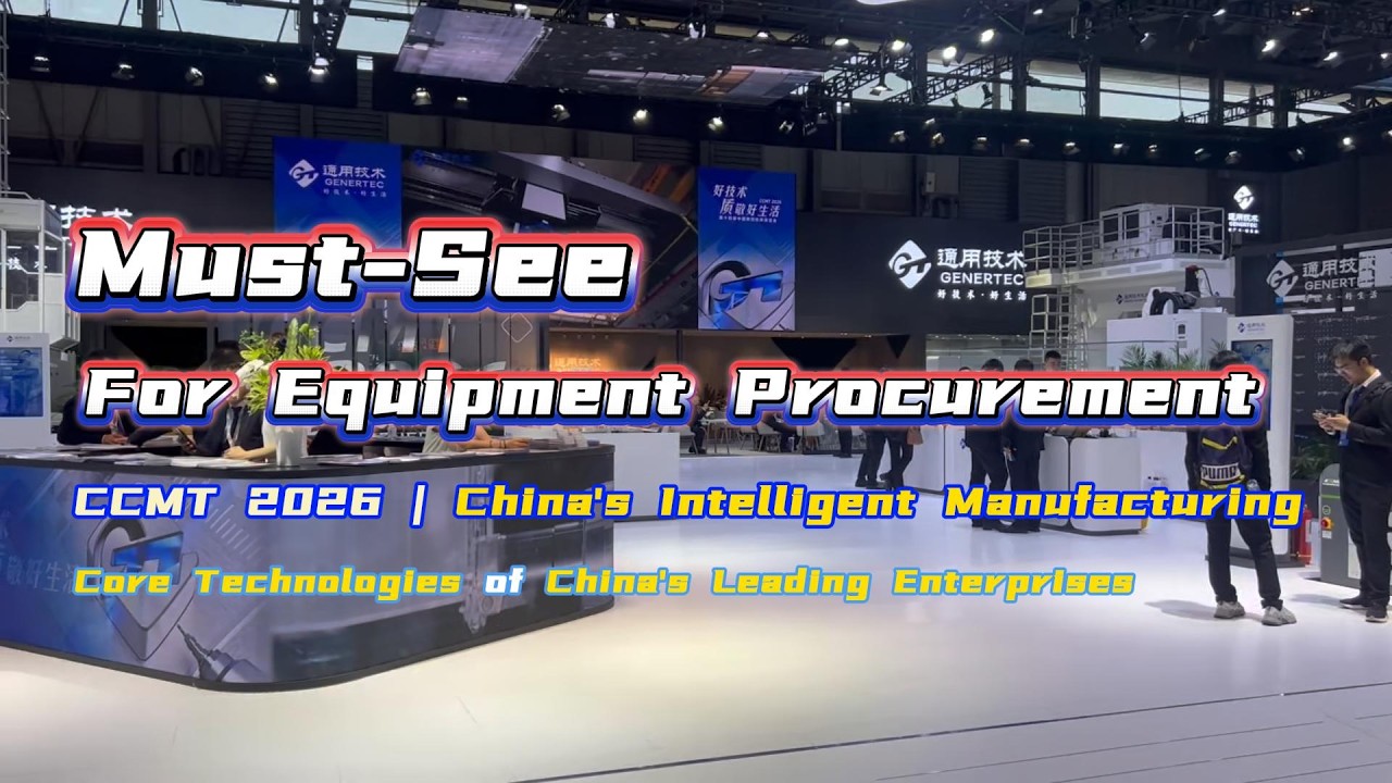 Полное руководство по CCMT 2026 | Серия №3: Китайские выставки интеллектуального производства и к...