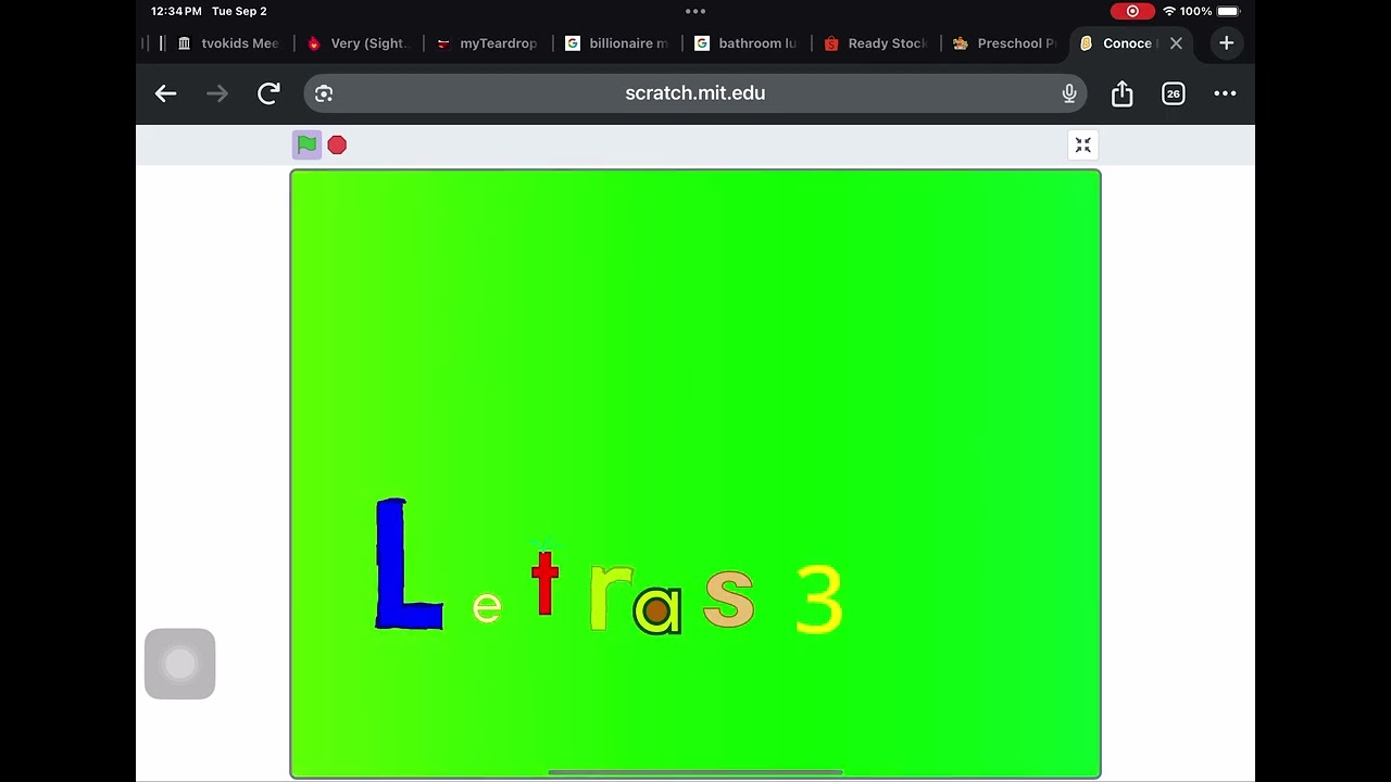 Conoce Las Letras 3 Starting