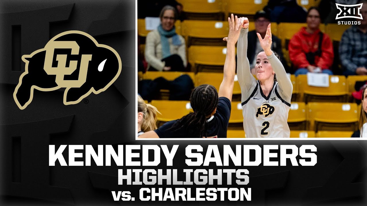 Kennedy Sanders Highlights vs. Charleston | 2025-26 Big 12 Women’s Basketball