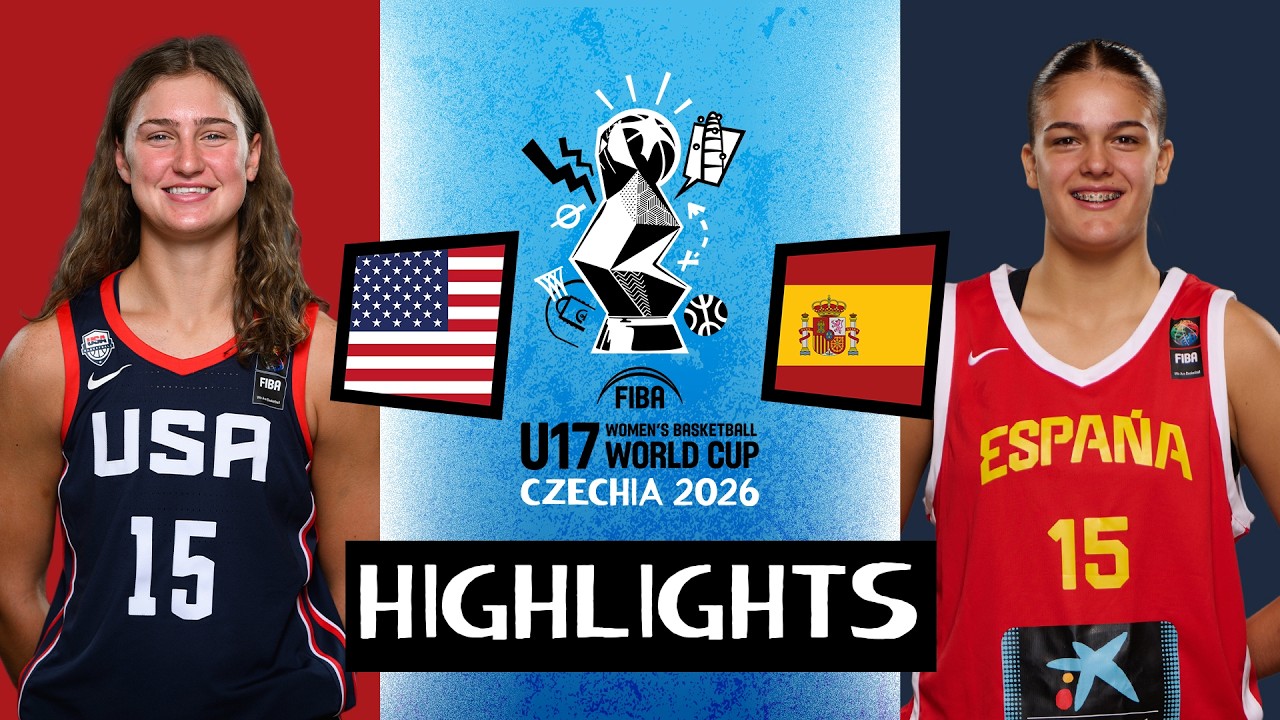 USA 🇺🇸 vs Spain 🇪🇸 | FINAL HIGHLIGHTS | #FIBAU17 Women's World Cup