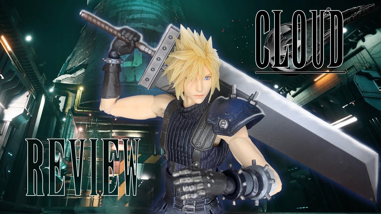 Cloud Strife из Final Fantasy VII Remake от Play Arts Kai ОБЗОР
