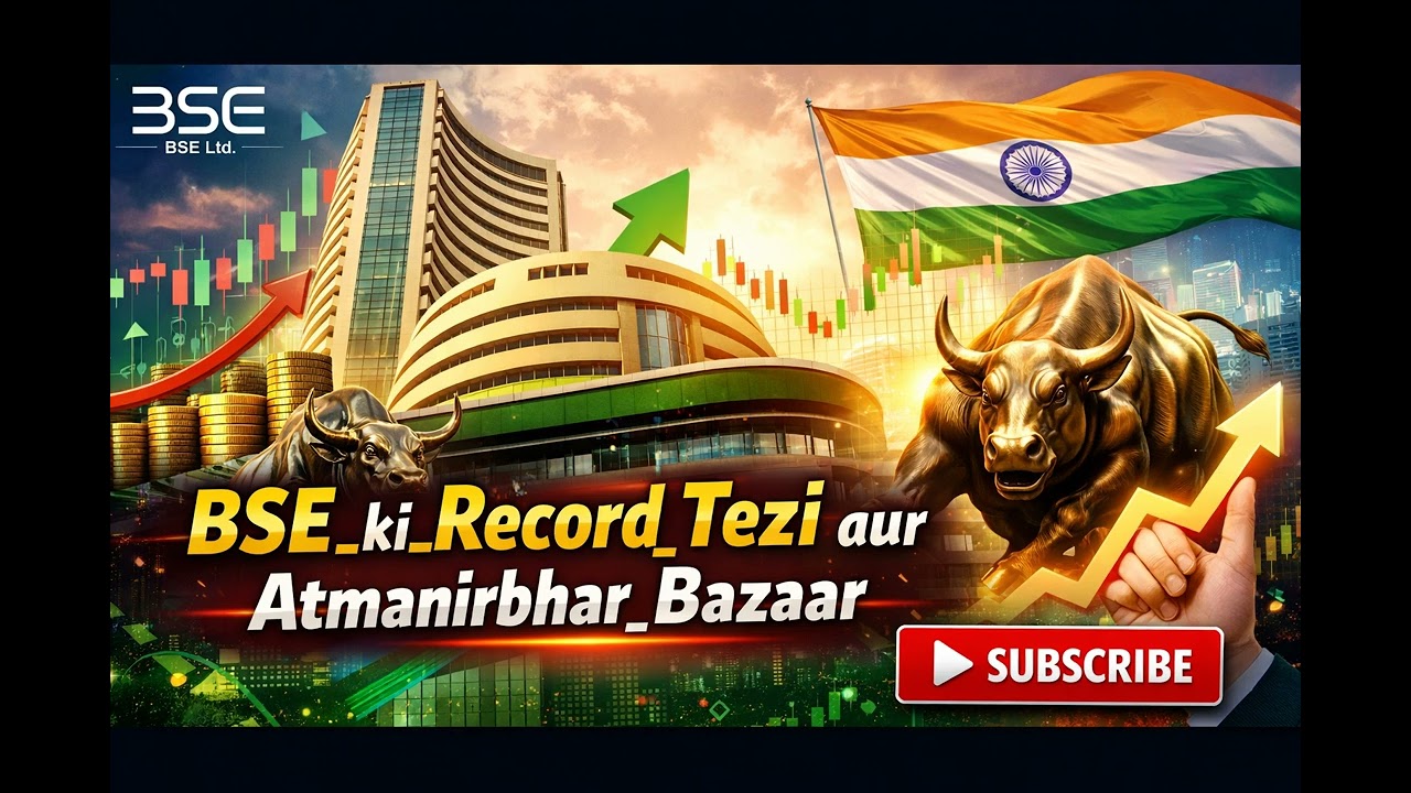 BSE ki Record Tezi aur Atmanirbh