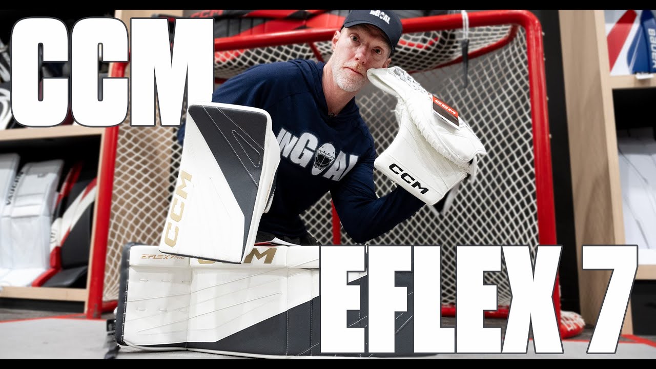 CCM EFlex 7 Pads and Gloves