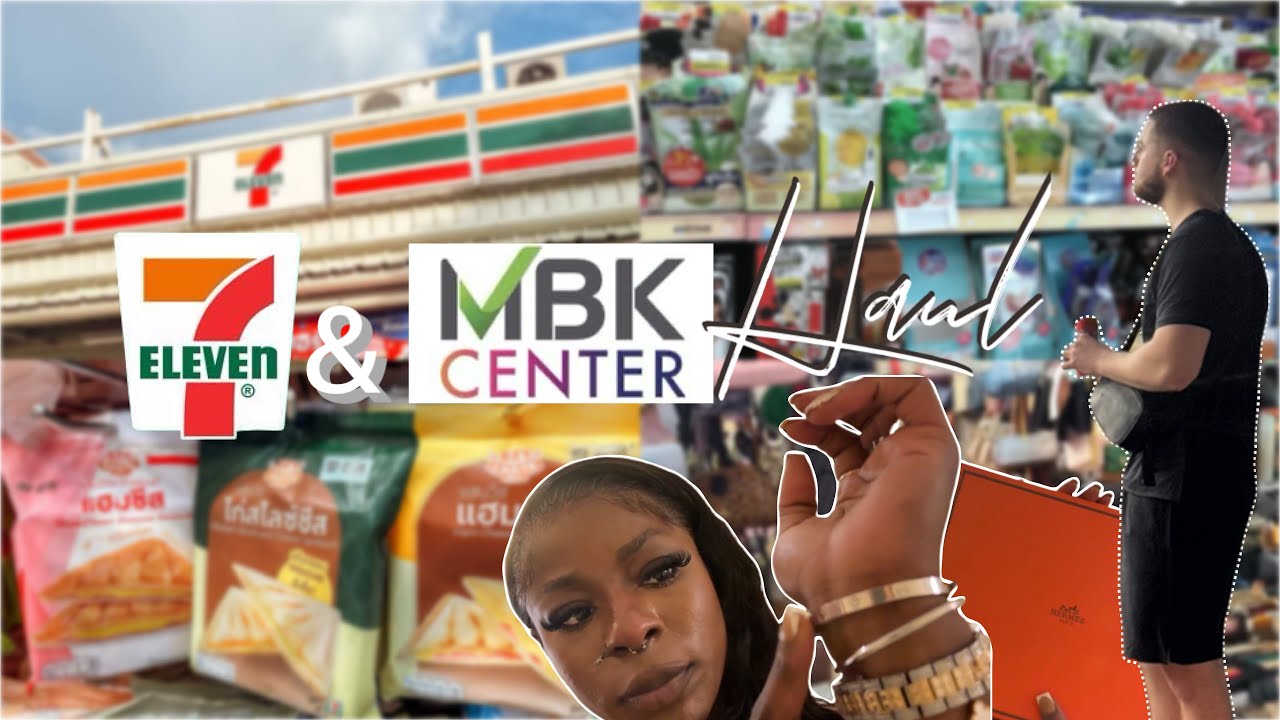 7 eleven and MBK centre haul/ vlog | Thailand Bangkok