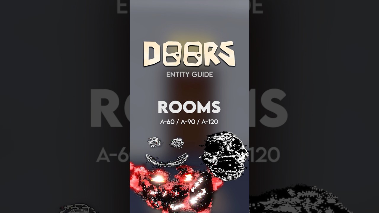 ROOMS (A-60/A-90/A-120) - Doors Entity Guide #robloxdoors #doors #roblox