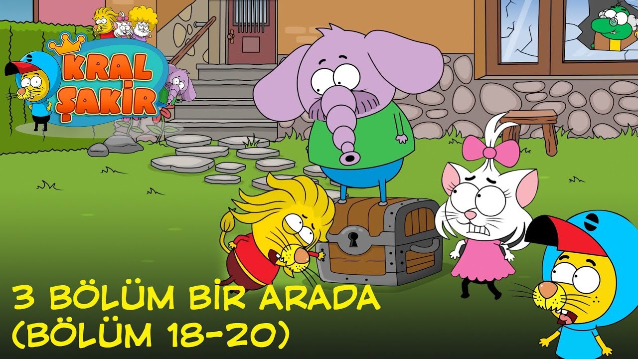 KRAL ŞAKİR: 3 Bölüm Bir Arada | Çizgi Film