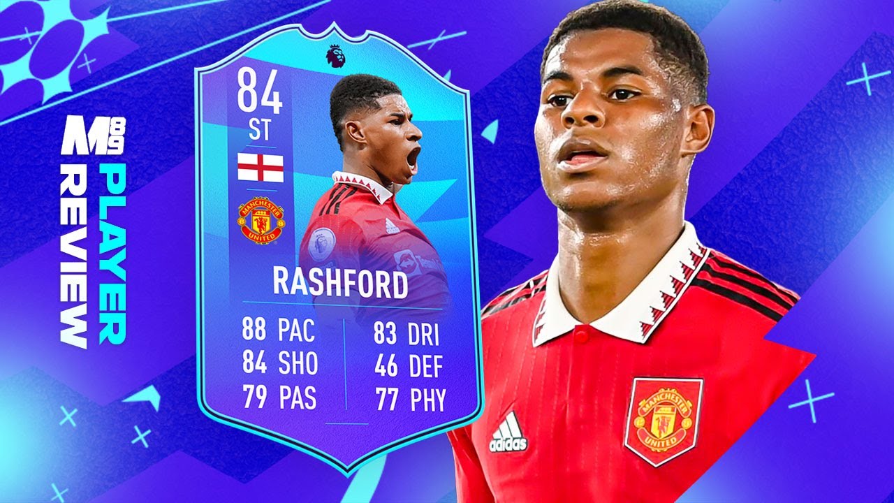 FIFA 23 POTM RASHFORD PLAYER REVIEW | 84 PLAYER OF THE MONTH RASFORD REVIEW