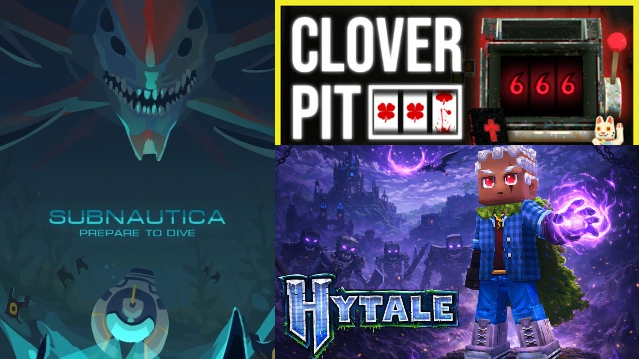 EL OCÉANO NO PERDONA 🌊 + HYTALE con MODS 🔥 + CLOVER PIT | ¿SOBREVIVIREMOS?