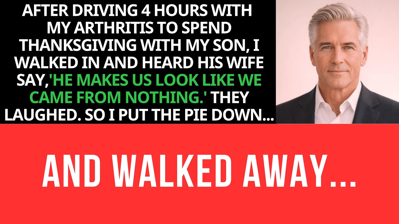 After Driving 4 Hours With My Bad Knee To Spend Thanksgiving With My Son, I Walked In And Overhea...