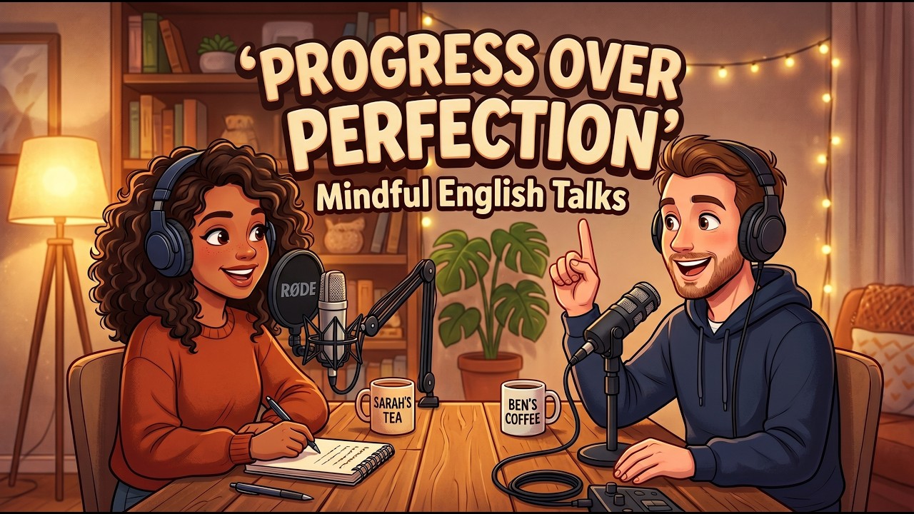 Progress Over Perfection | Mindful English Talks