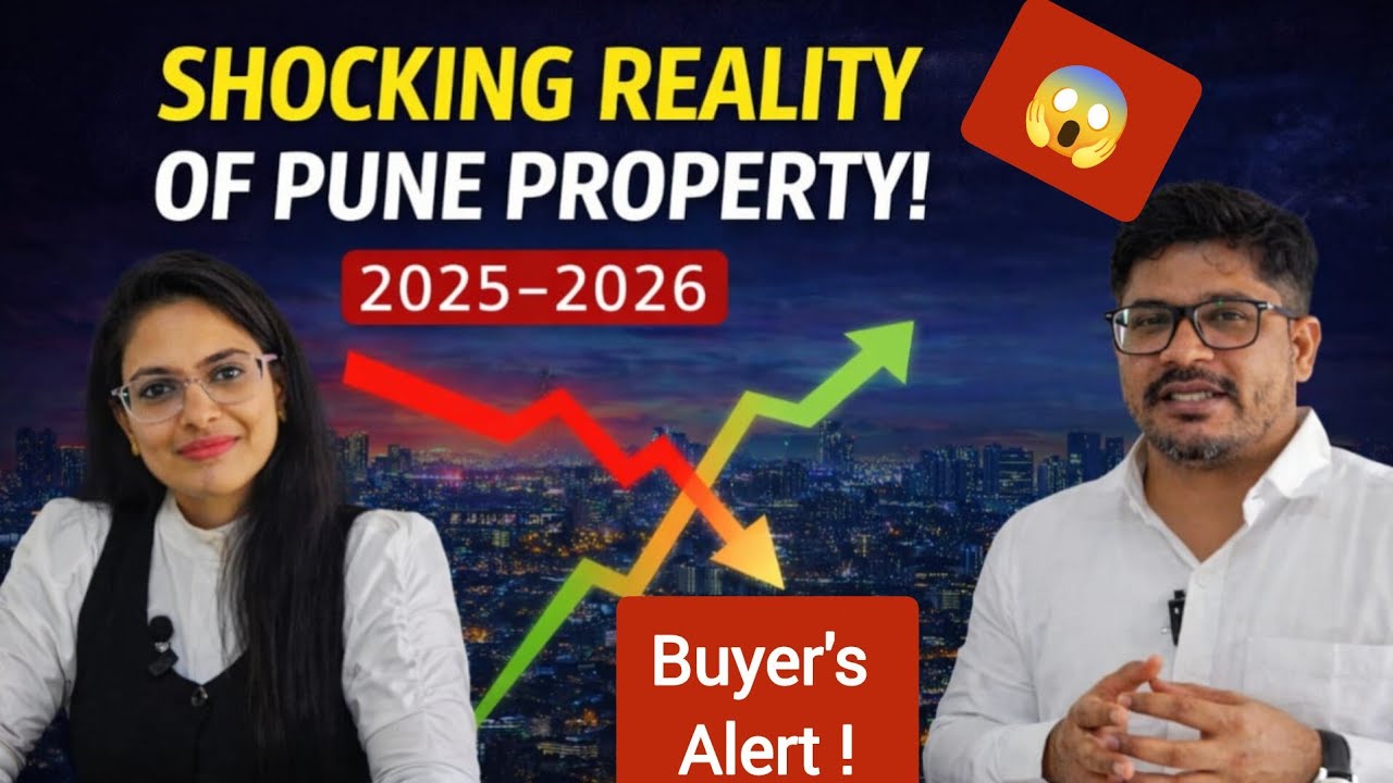 Real Estate Market 2025&ndash;2026 EXPOSED 😱 |Shocking Reality Of Pune Property #punerealestate 