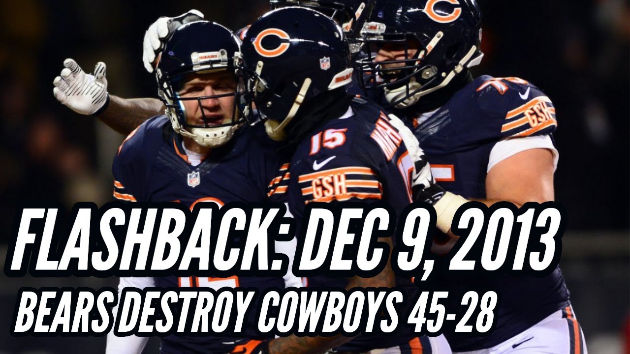 FLASHBACK: Chicago Bears Destroy Dallas Cowboys at Soldier Field! || All 5 Bears Touchdowns