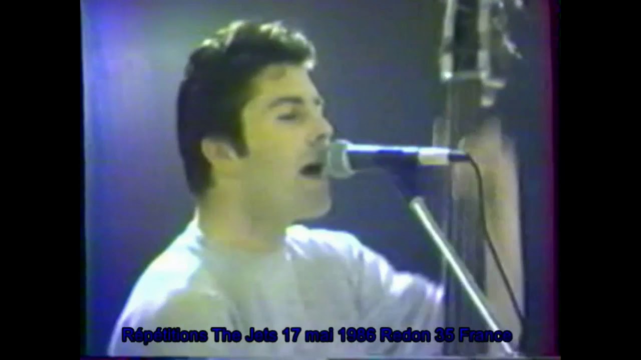 Rehearsals The JETS  Redon 35 France 17 mai 1986