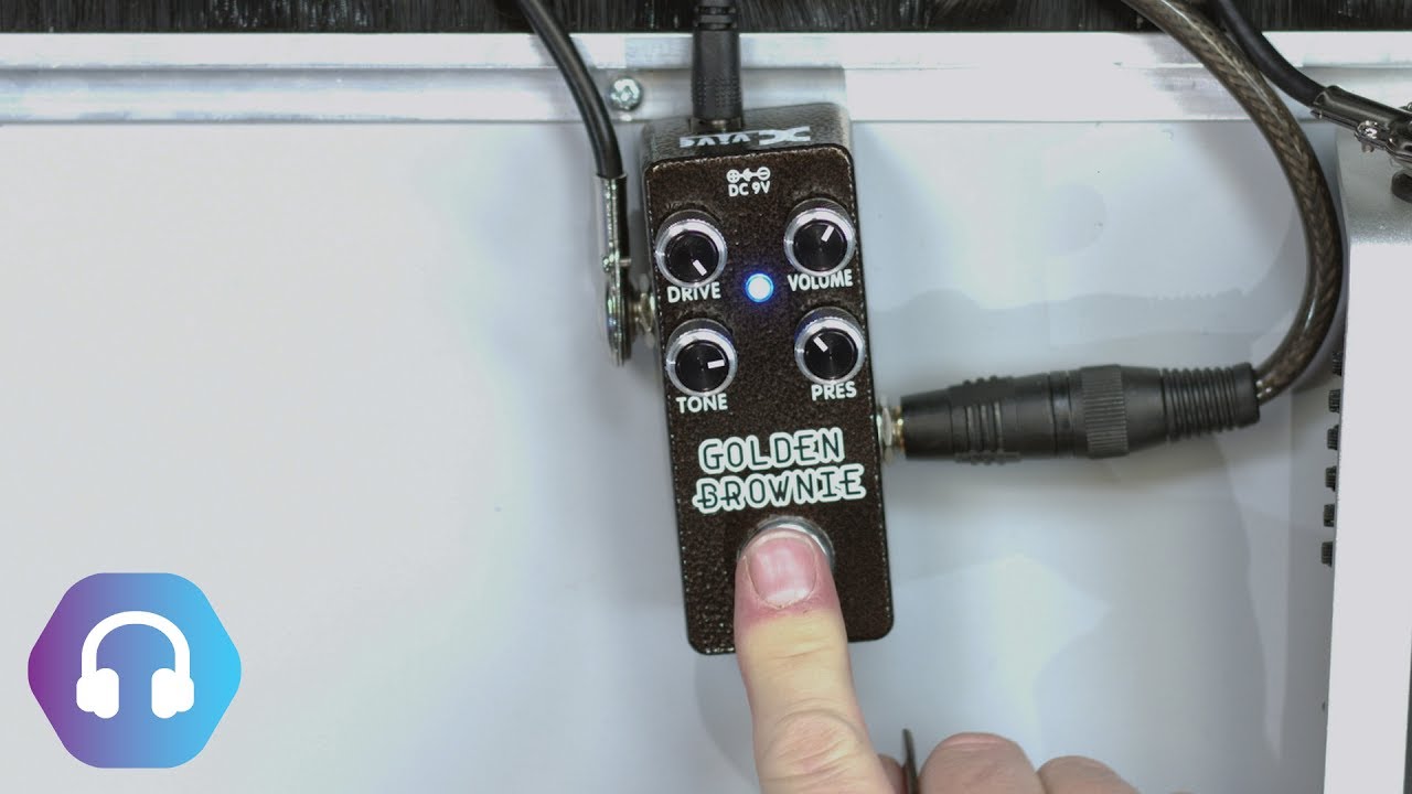 Xvive T1 Golden Brownie Pedal - Thomas Blug