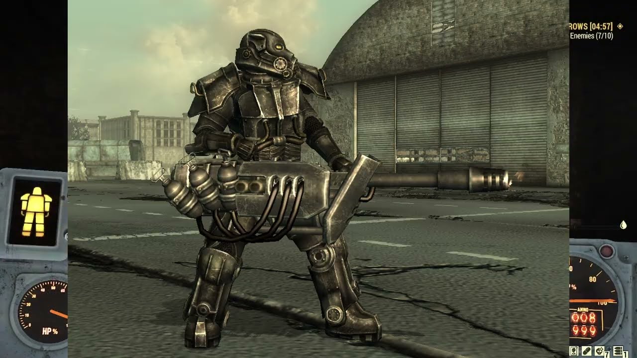 Erö páncél története, fallout mesék