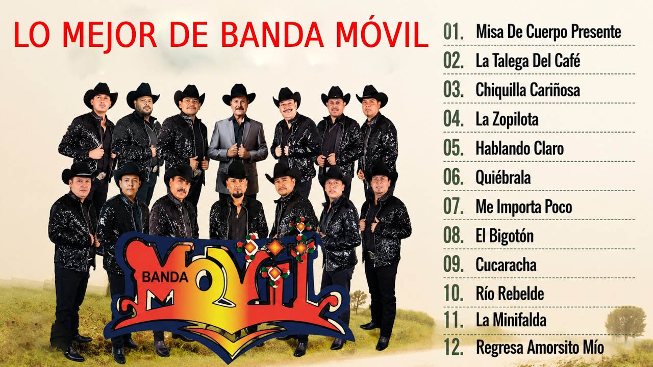 Banda M&oacute;vil Mix 🎶 15 Exitazos Para Bailar 💃 Lo Mejor de la Tecnobanda