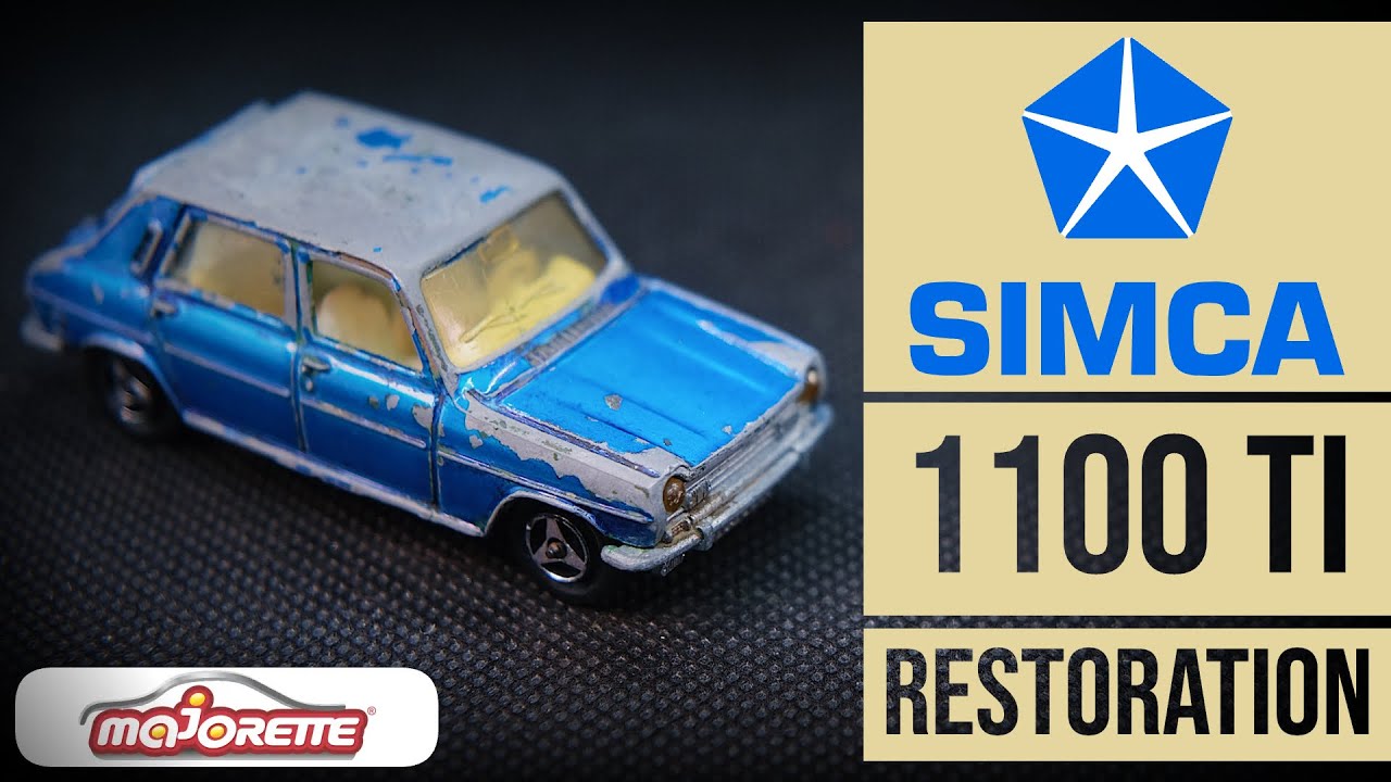 MAJORETTE Simca 1100 TI restoration