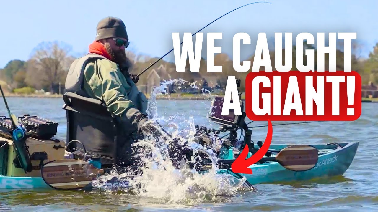 Kayak Fishing the Chesapeake Bay!!